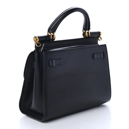 Dolce & Gabbana Calfskin Small Sicily 58 Bag Black 2 of 4