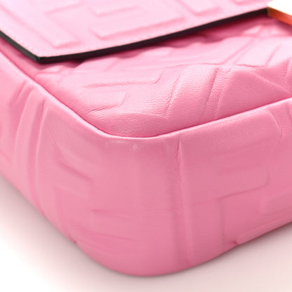 Fendi Nappa FF 1974 Embossed Baguette Lollypop 7 of 8