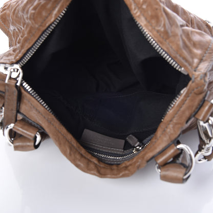 Givenchy Tumbled Sheepskin Medium Pandora Brown 5 of 10