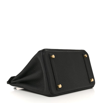Hermes Togo Birkin 25 Black 3 of 10