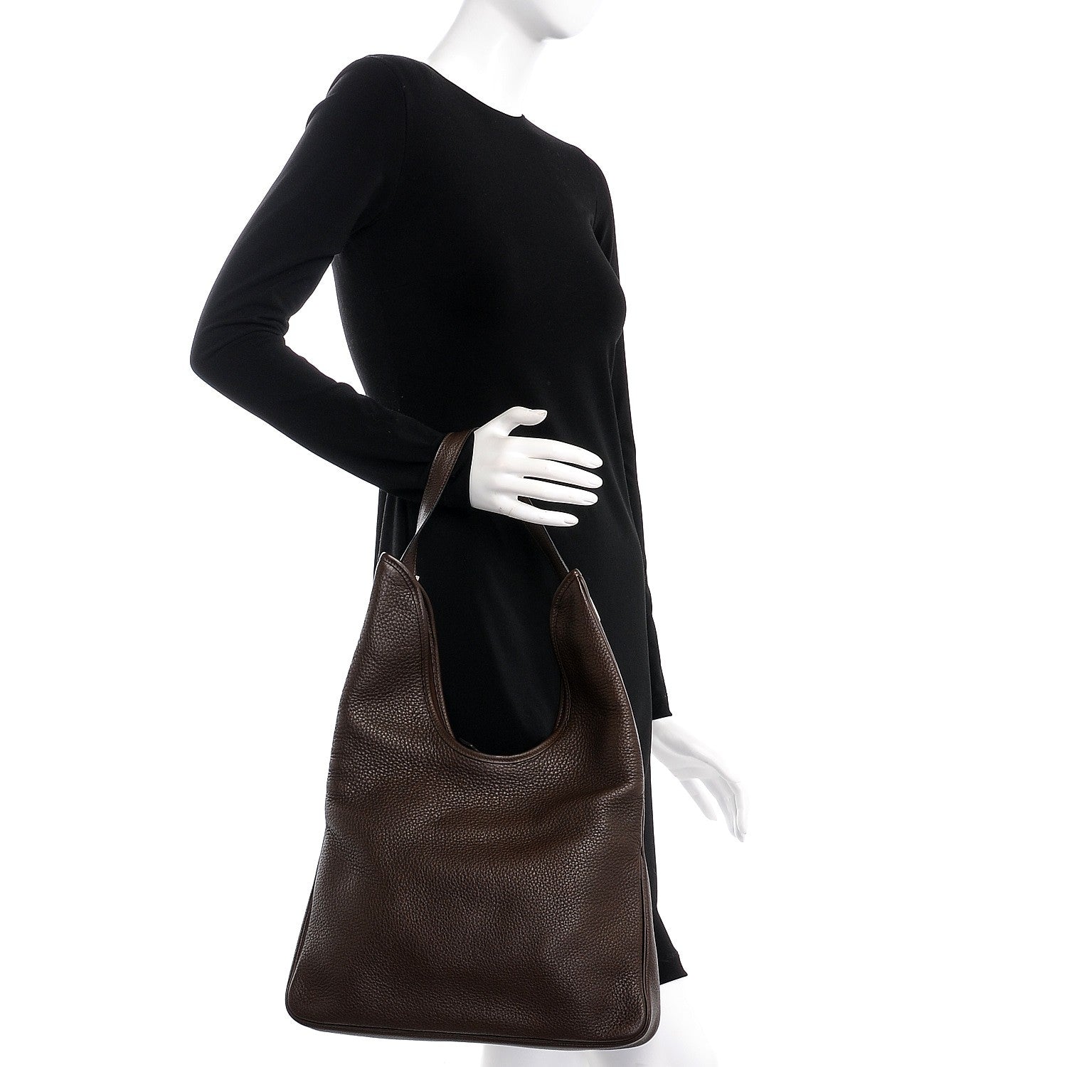 Hermes Taurillon Clemence Massai PM Cafe 2 of 8