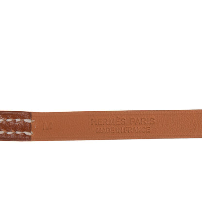 Hermes Barenia Micro Rivale Bracelet M Fauve 6 of 7