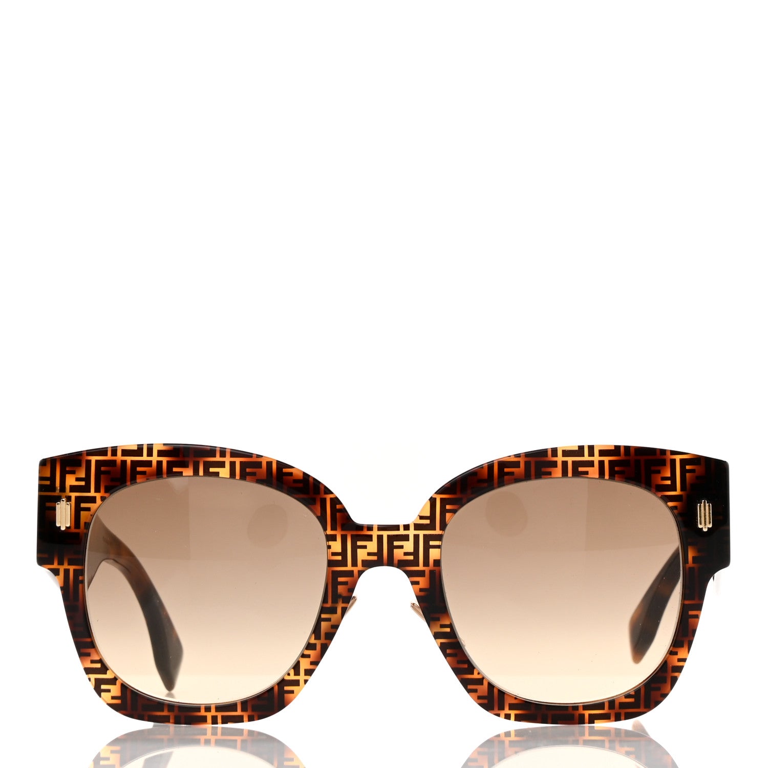 Fendi Acetate FF 53mm Sunglasses 0458/G/S Tortoise 2 of 8