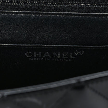 Chanel Patent Quilted Medium Single Flap Black 5 of 9