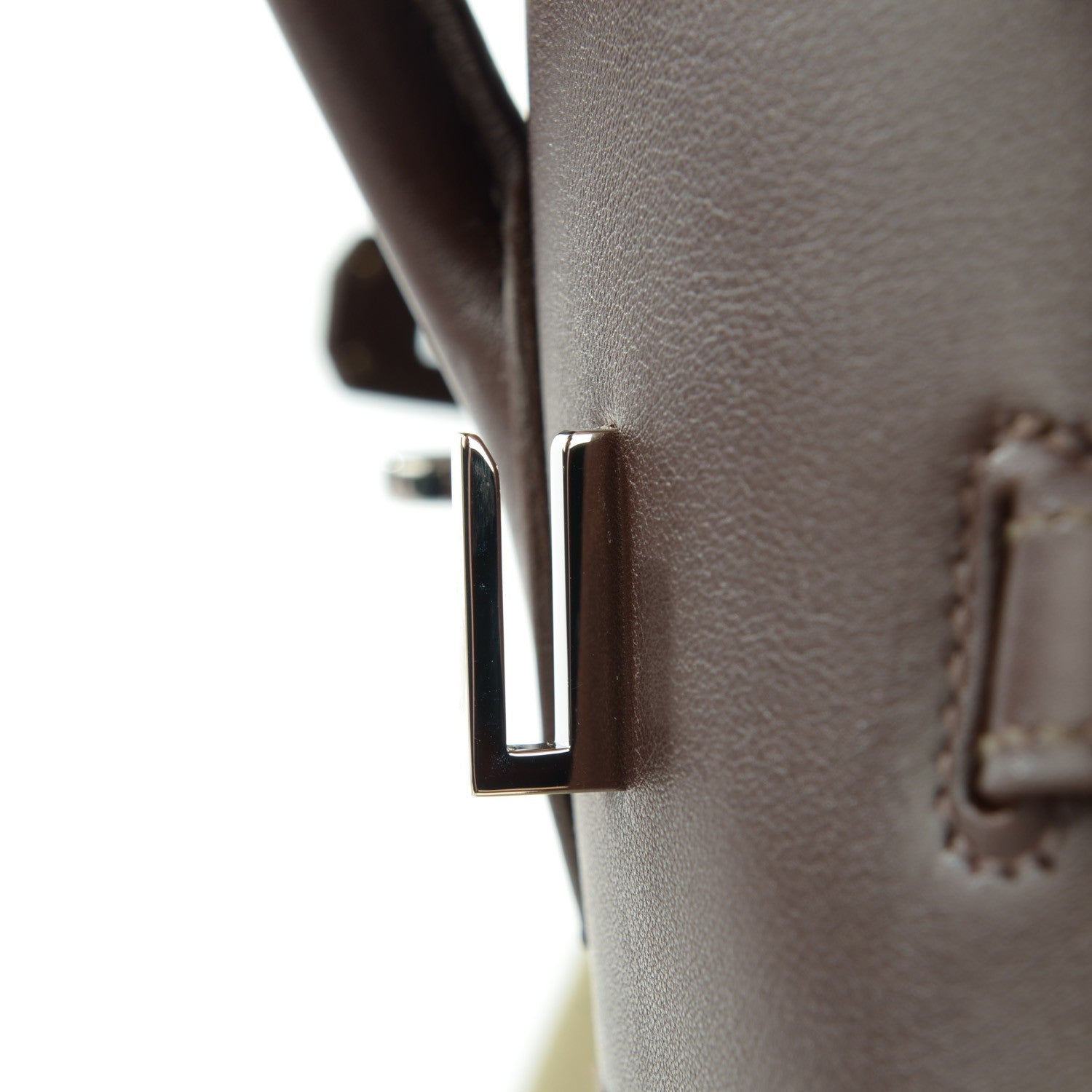 Hermes Toile Swift Birkin 35 Chocolate 18 of 25