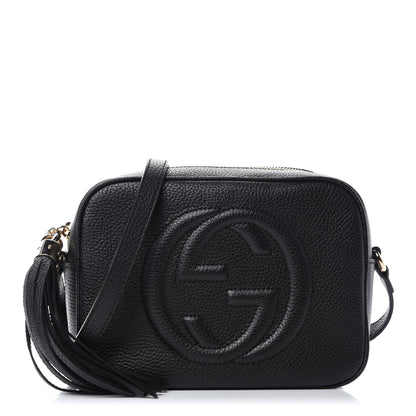 Gucci Pebbled Calfskin Small Soho Disco Bag Black 1 of 10
