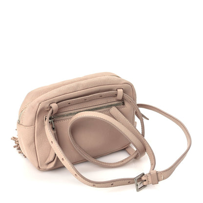 Saint Laurent Lambskin Monogram Lou Camera Belt Bag  Marble Pink 2 of 8