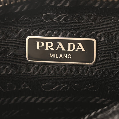 Prada Tessuto Nylon Saffiano Mini Re-Edition 2005 Bag Black 6 of 11