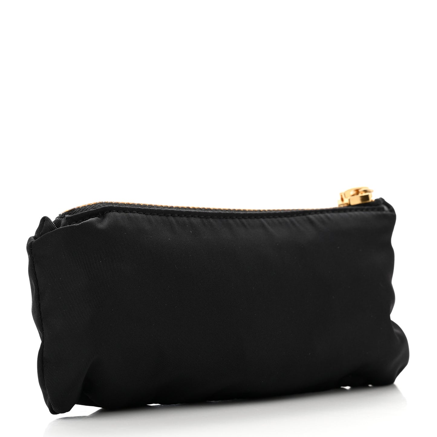 Nylon Vela Reversible Travel Pouch Black Rosso