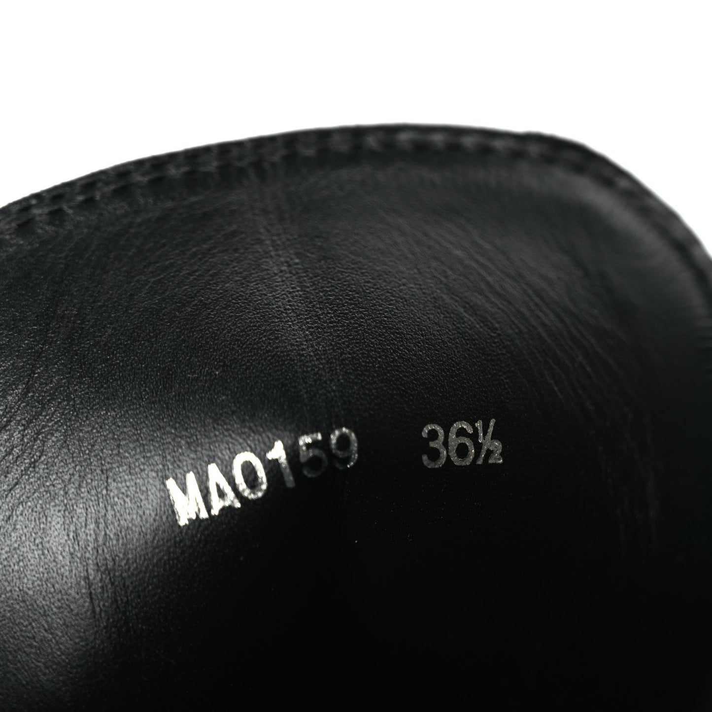 Suede Calfskin Monogram Laureate Platform Desert Boots 36.5 Black