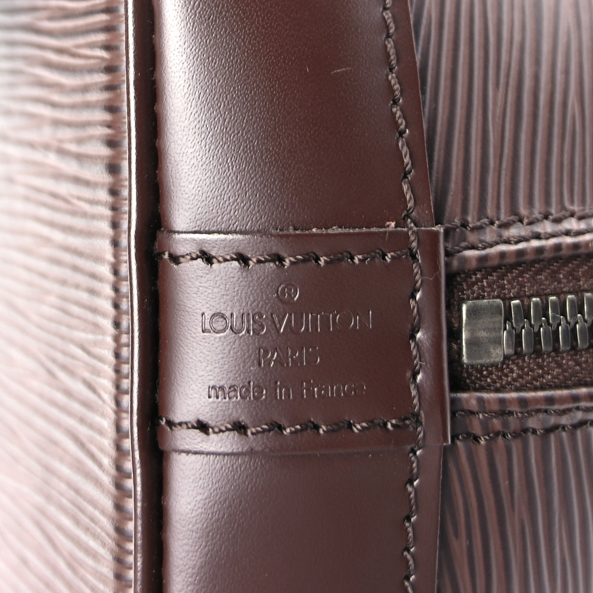 Louis Vuitton Epi Alma PM Moka 5 of 8