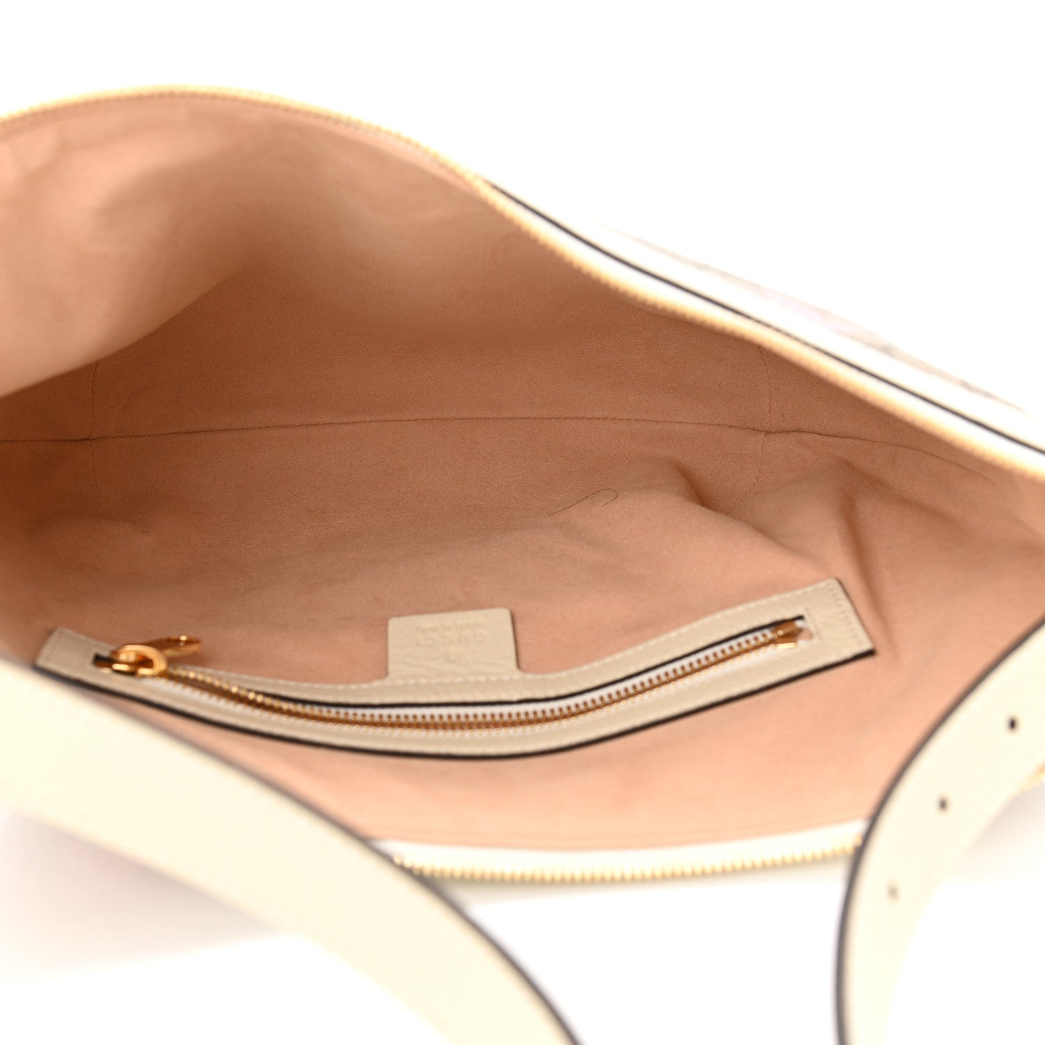 Gucci GG Supreme Monogram Les Pommes Small Ophidia Half Moon Hobo Beige Multicolor Mystic White 5 of 10