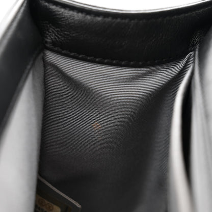 Chanel Calfskin Quilted Medium Boy Flap Black 11 of 13