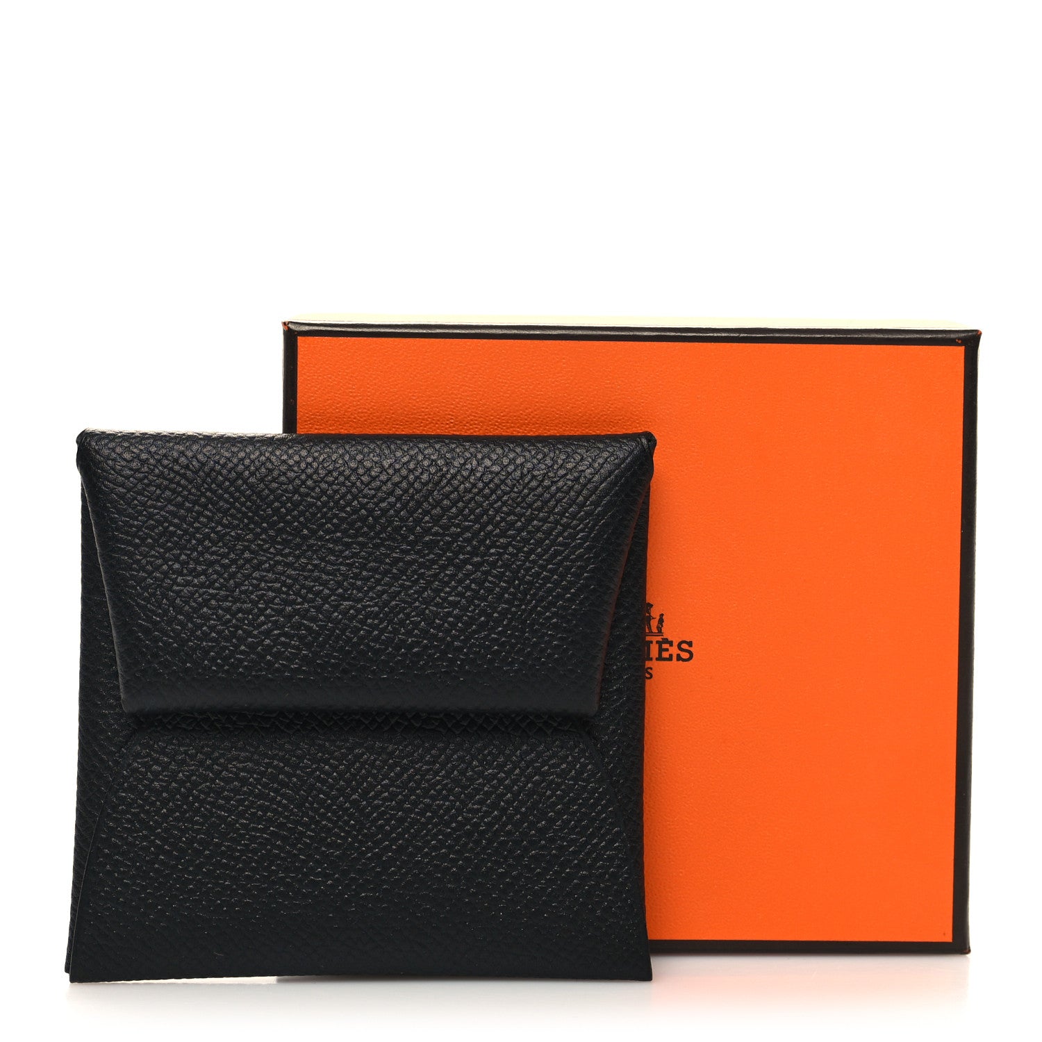 Hermes Epsom Bastia Coin Purse Black 8 of 8