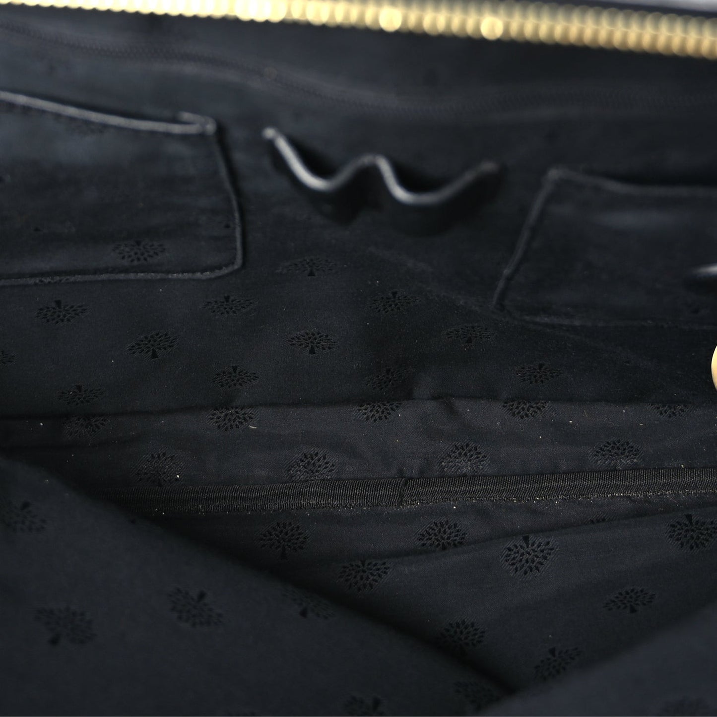 Grained Calfskin Heathcliffe Briefcase  Black