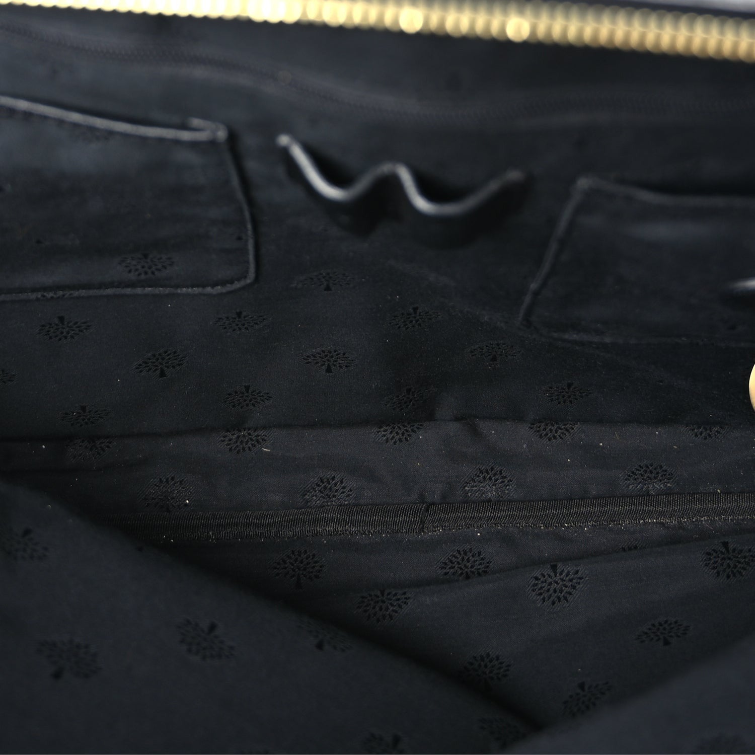 Mulberry Grained Calfskin Heathcliffe Briefcase  Black 4 of 8