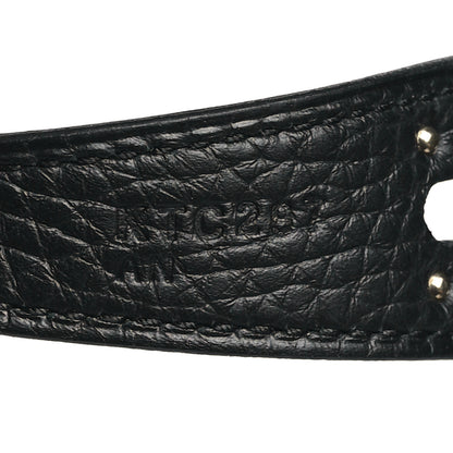Hermes Taurillon Clemence Lindy 26 Black 7 of 11