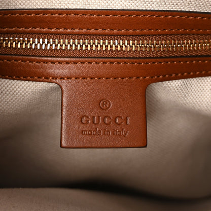 Gucci Charisma Calfskin  Embossed Medium Diana Tote Bag  Peanut Brown 5 of 8