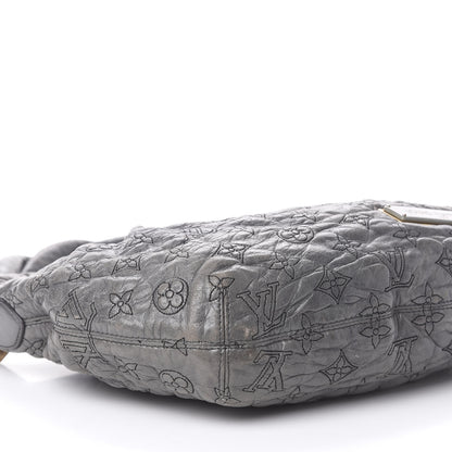 Louis Vuitton Lambskin Olympe Nimbus PM Anthracite 13 of 17