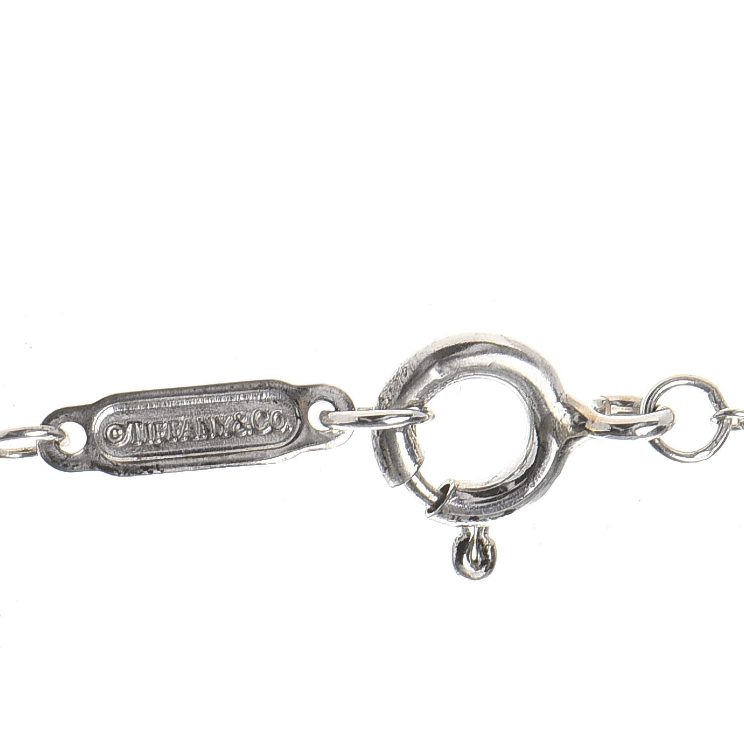 Tiffany Sterling Silver Infinity Endless Necklace 6 of 6