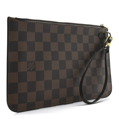 Louis Vuitton Damier Ebene Neverfull MM GM Pochette 3 of 7