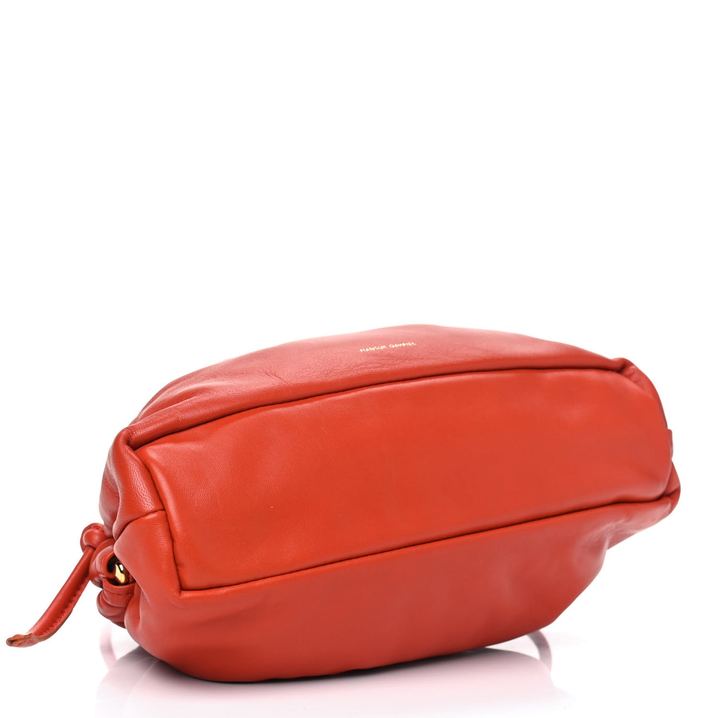 Lambskin Mini Cloud Clutch Terra