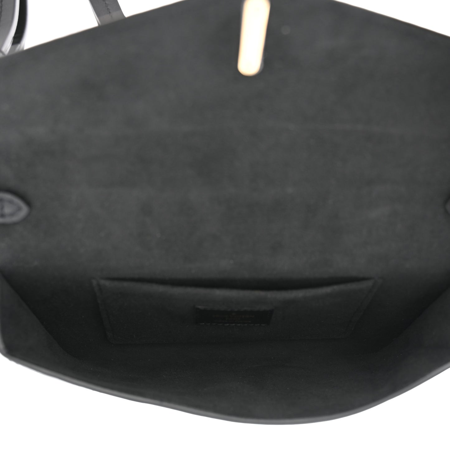 Epi Padlock On Strap Black