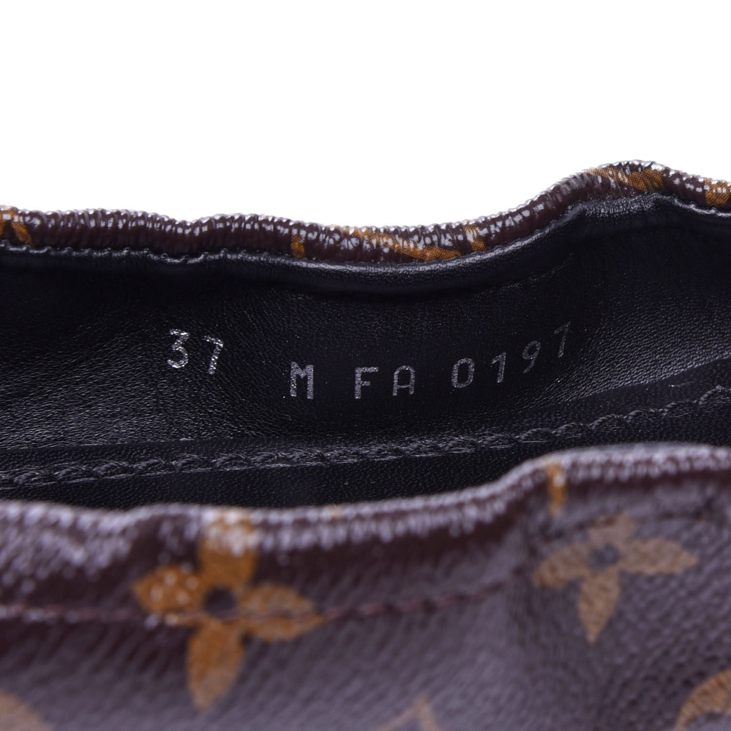 Monogram Flirty Ballet Flats 37 Gold