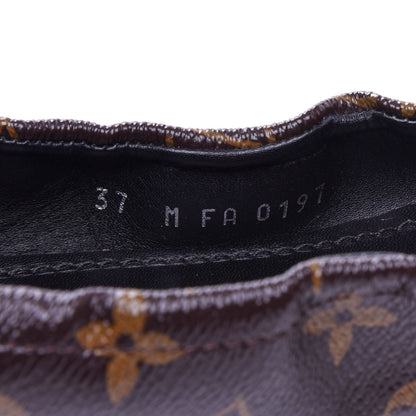 Louis Vuitton Monogram Flirty Ballet Flats 37 Gold 10 of 11