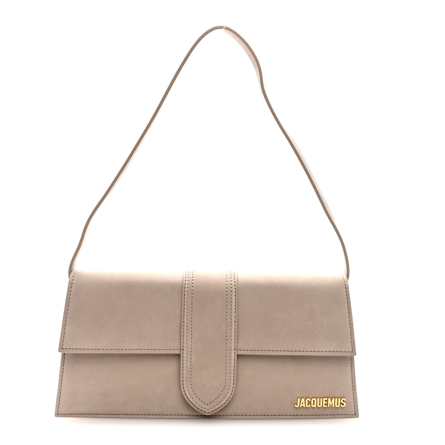 Jacquemus Suede Le Bambino Long Dark Beige 1 of 1