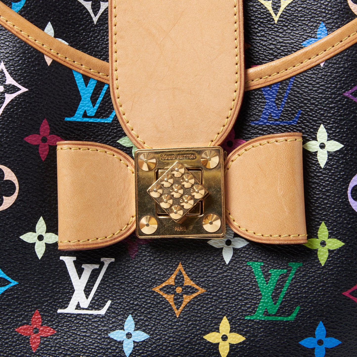 Monogram Multicolor Annie GM Black