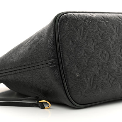 Louis Vuitton Empreinte Monogram Giant Neverfull MM Black 8 of 10