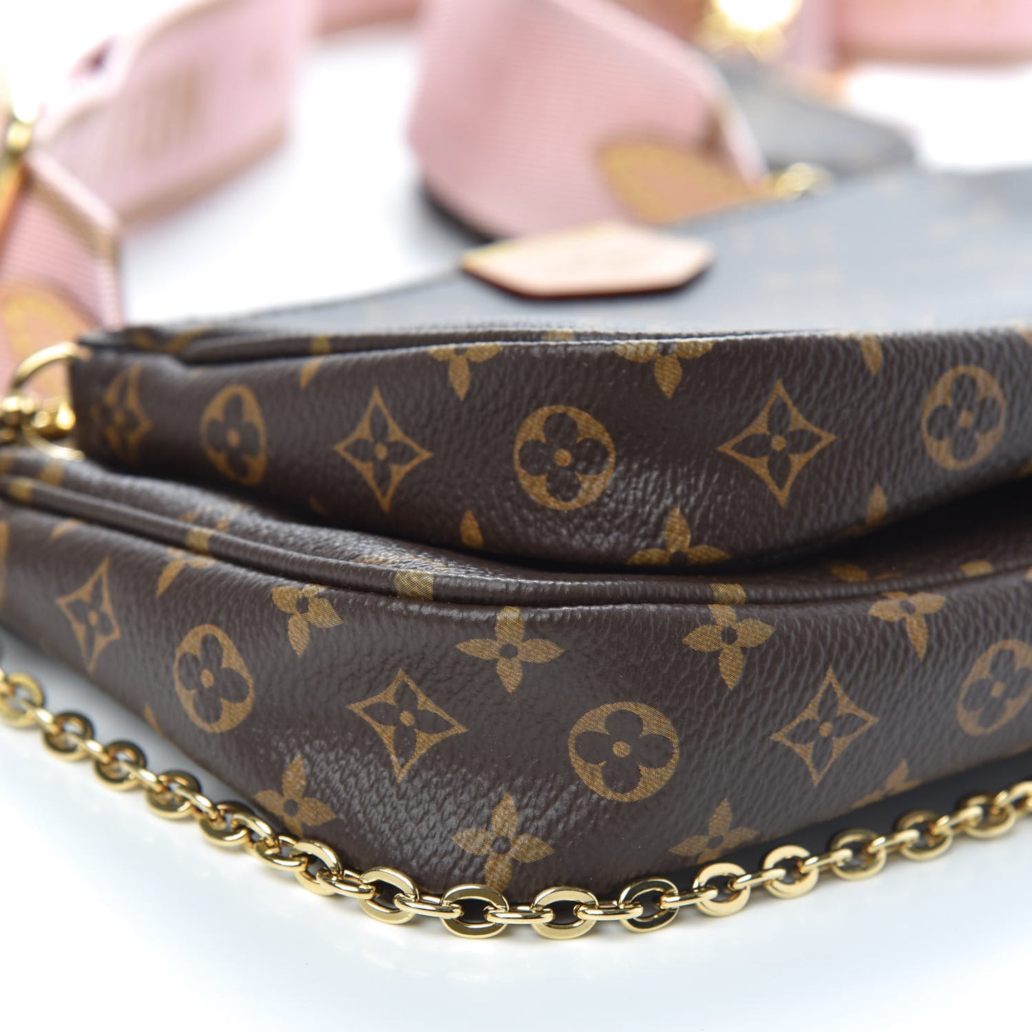 Monogram Multi Pochette Accessories Rose Clair