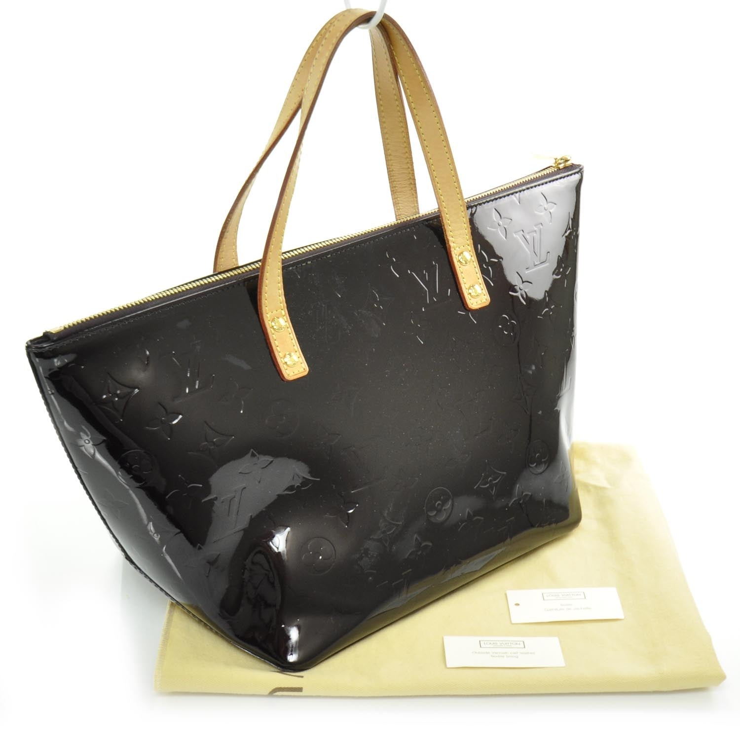 Louis Vuitton Vernis Bellevue PM Amarante 3 of 8