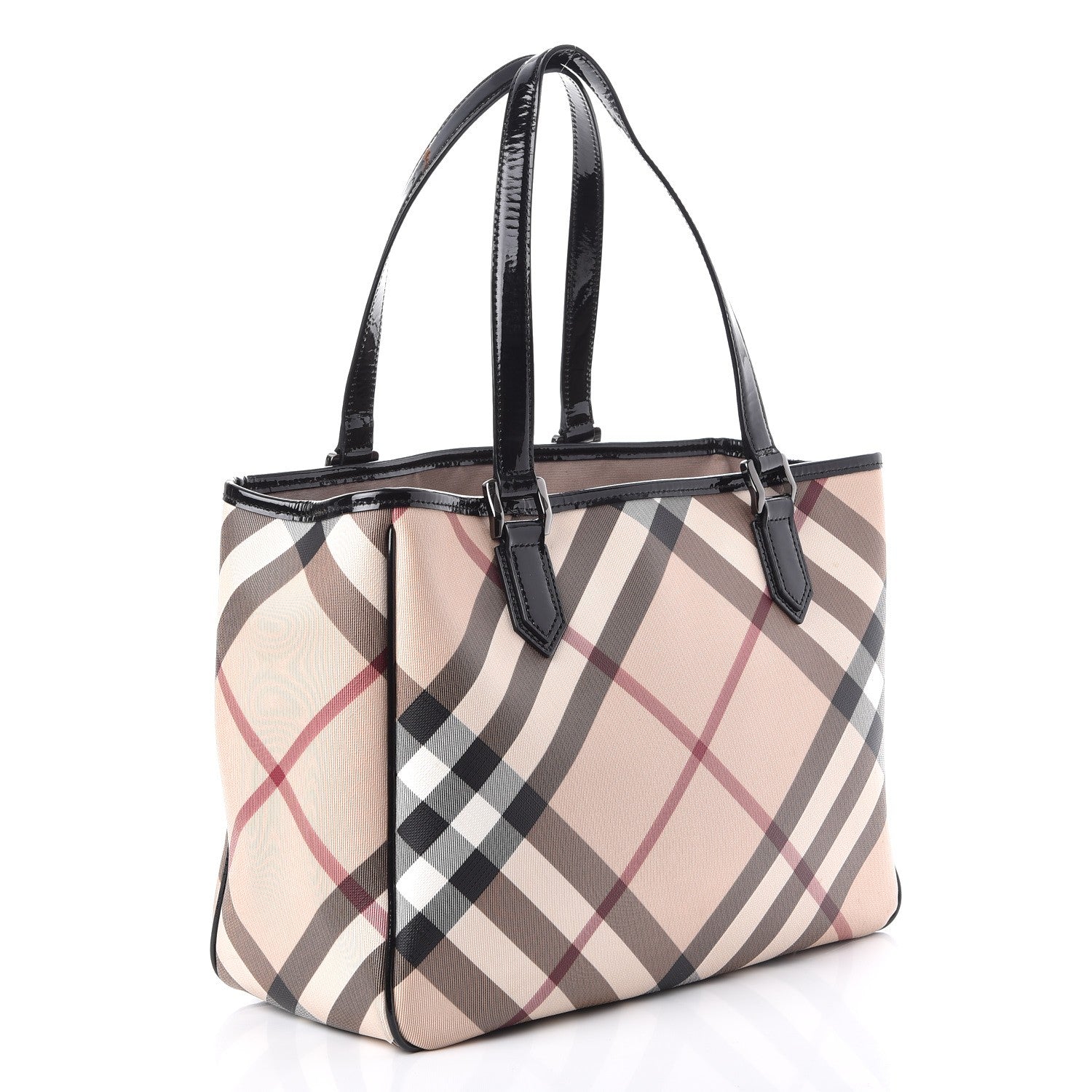 Burberry Supernova Check Tote Black 3 of 9