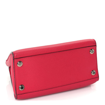 Louis Vuitton Taurillon City Steamer PM Black Fuchsia 3 of 8