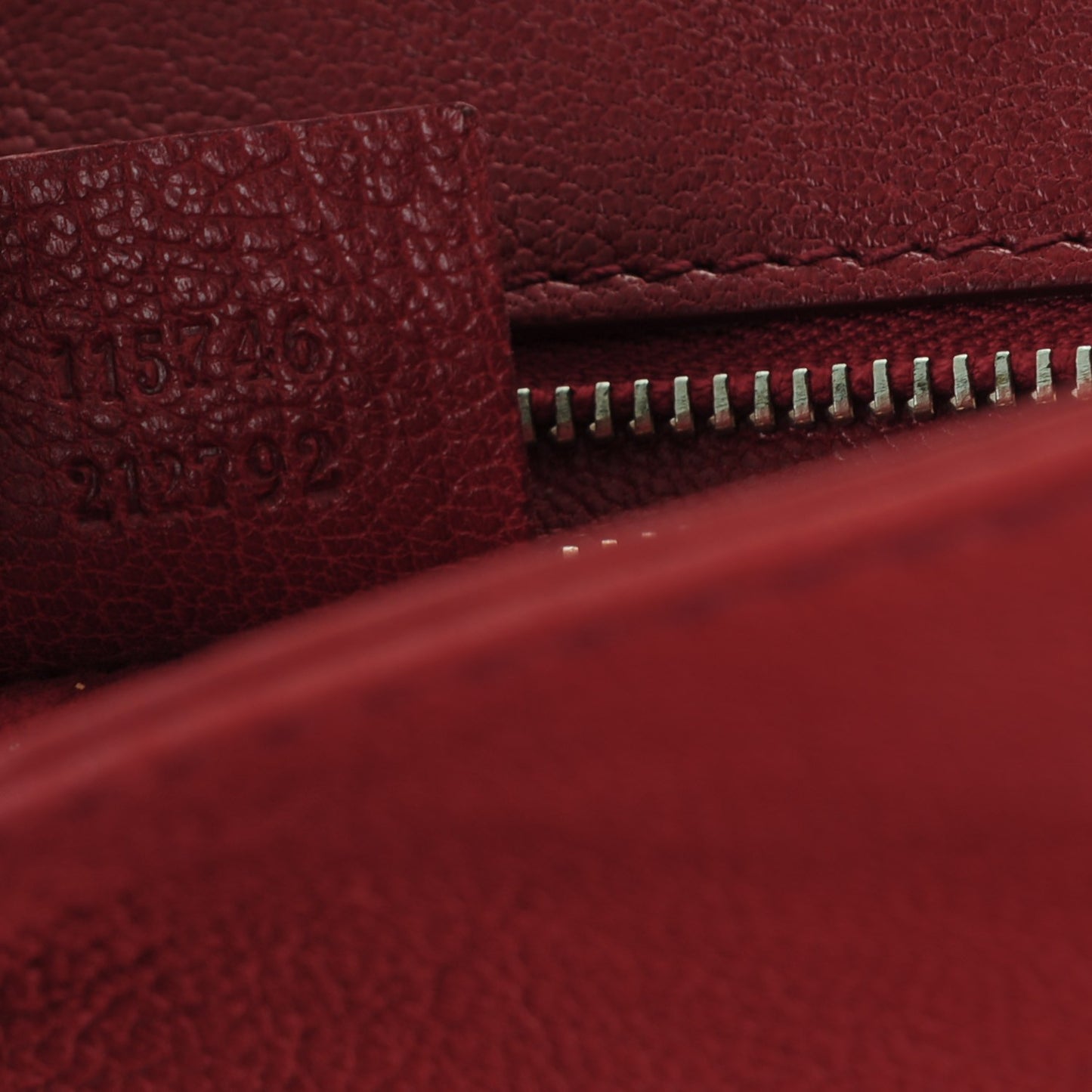 Calfskin Blondie Medium Flap Red