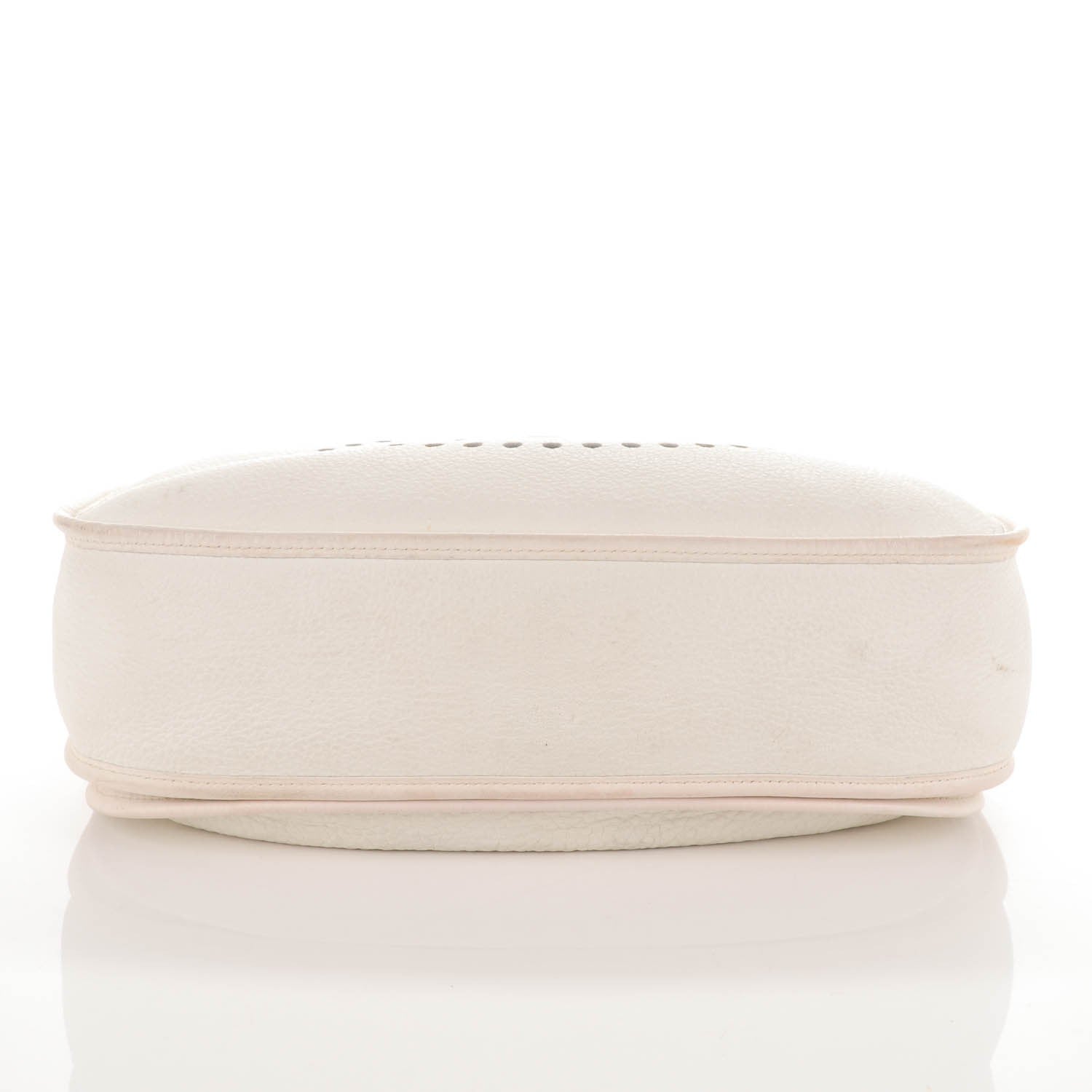 Hermes Taurillon Clemence Evelyne II GM White 6 of 20