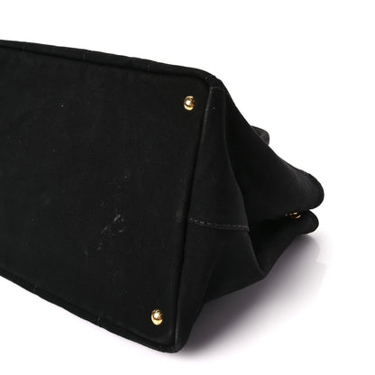 Prada Canapa Logo Tote Black 8 of 9