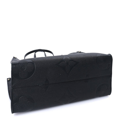 Louis Vuitton Empreinte Monogram Giant Onthego MM Black 3 of 7