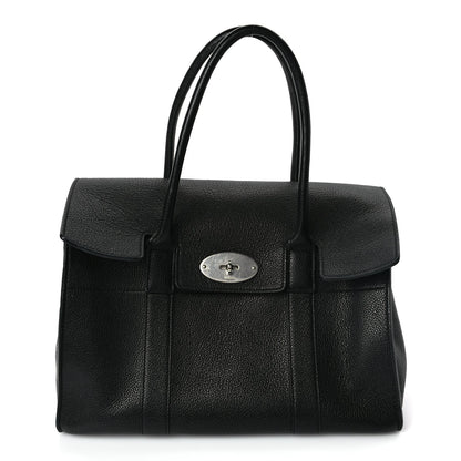 Mulberry Small Classic Grain Bayswater Black 1 of 8