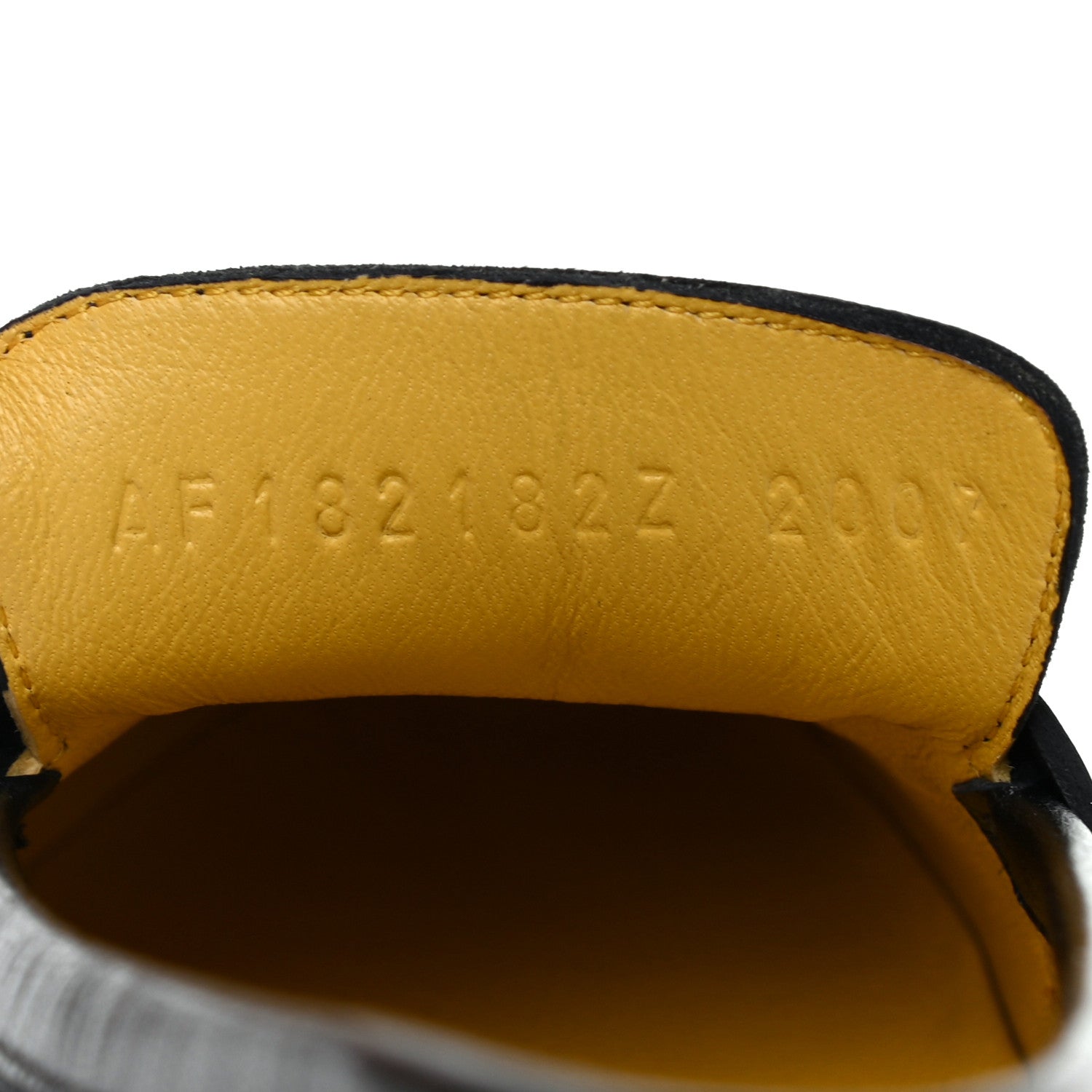 Hermes Goatskin Womens Paris Loafers 35 Black 8 of 8