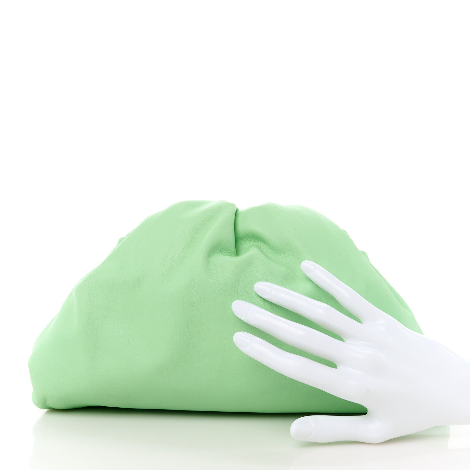 Bottega Veneta Calfskin Teen Pouch Wasabi 2 of 11