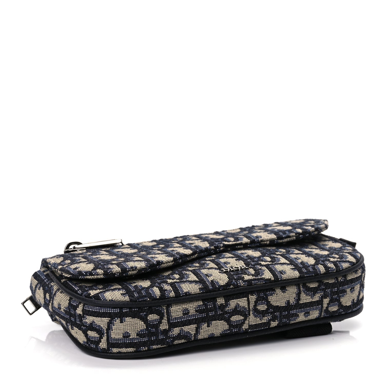 Christian Dior Oblique Arm Pouch Blue 3 of 9