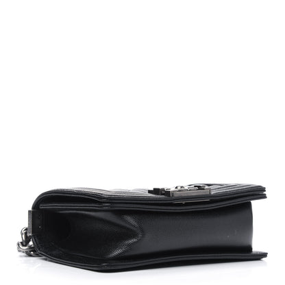 Chanel Caviar Quilted Small Boy Flap Black 4 of 17