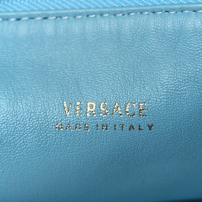 Versace Calfskin La Medusa Chain Hobo Baby Blue 5 of 8