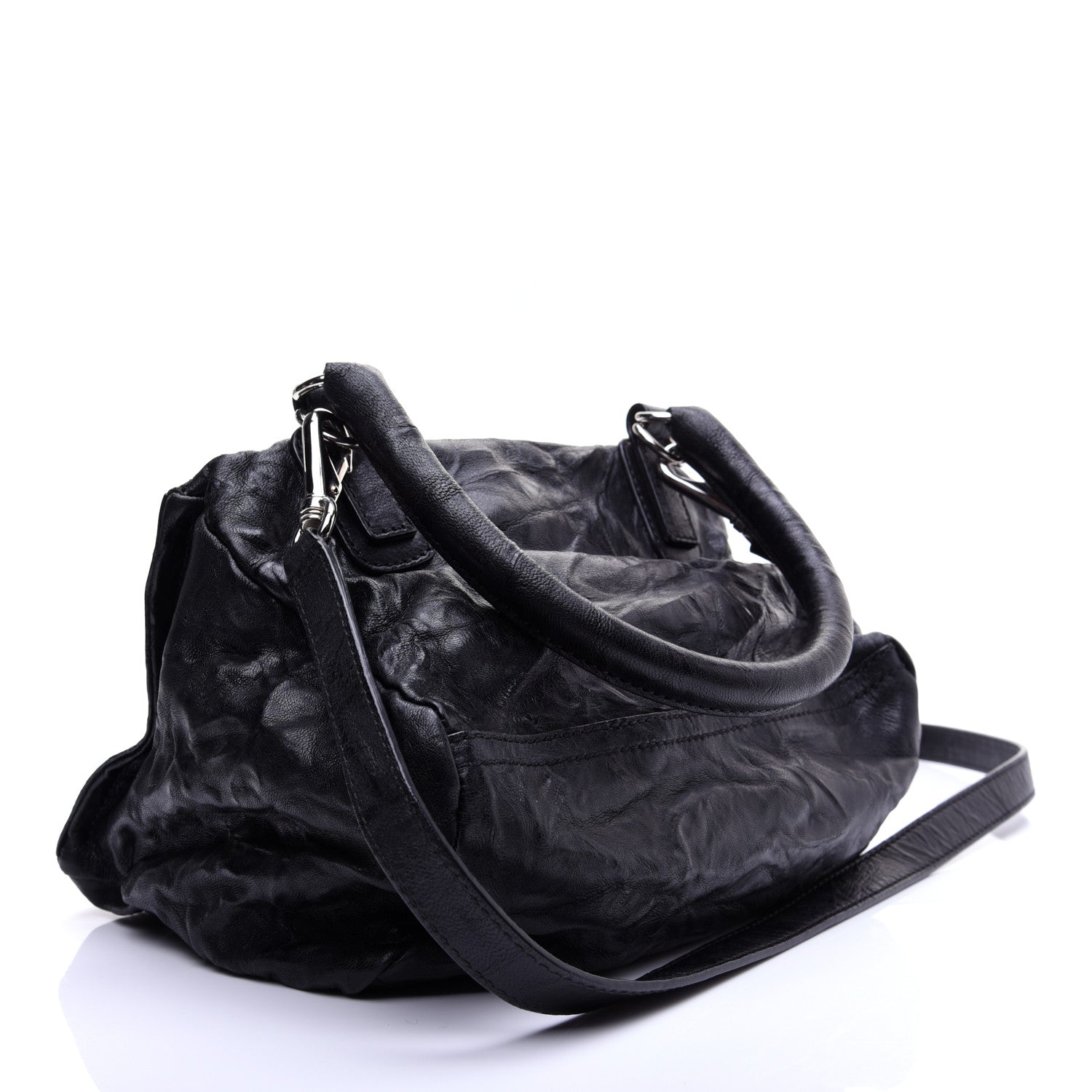 Givenchy Tumbled Sheepskin Small Pandora Black 3 of 13