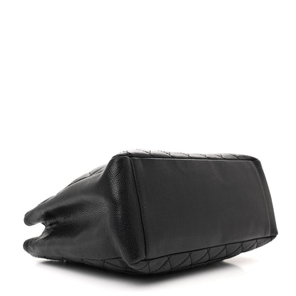 Chanel Caviar Quilted Grand Shopping Tote GST Black 4 of 7
