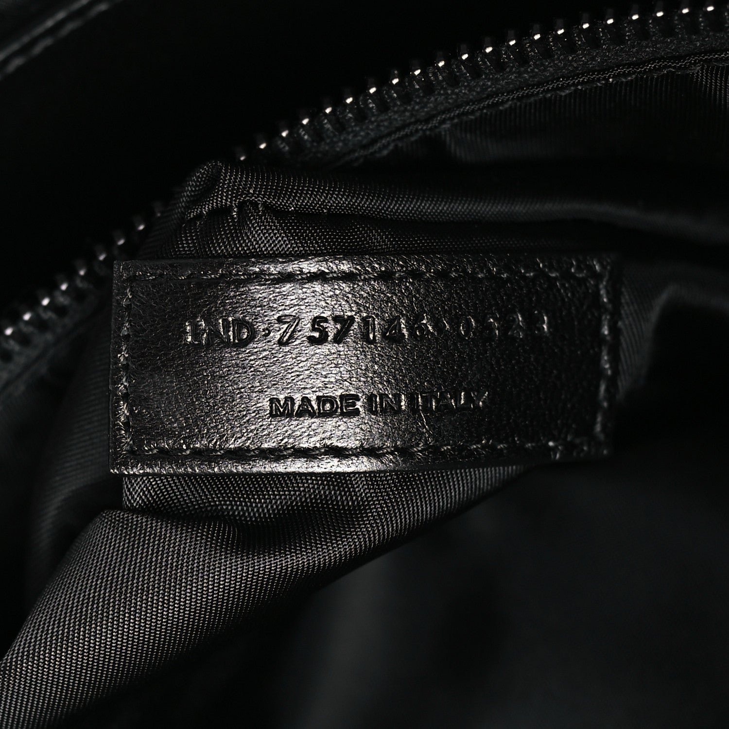 Saint Laurent Nylon Niki Messenger Black 7 of 10