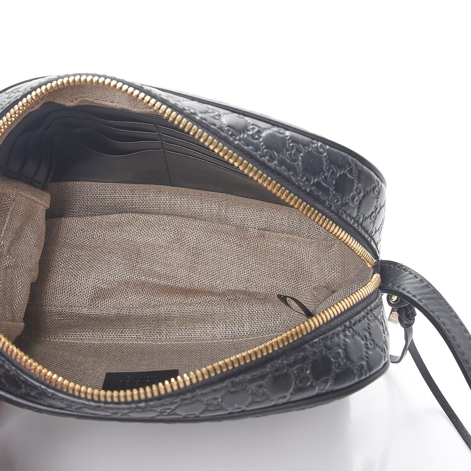 Gucci Microguccissima Mini Bree Messenger Bag Black 5 of 8